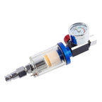 1/4" Air Pressure Regulator and Water Trap Filter for Spray Guns