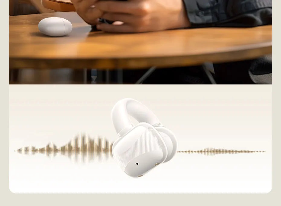 Open-Ear Bluetooth Clip-On Wireless Sports Earbuds
