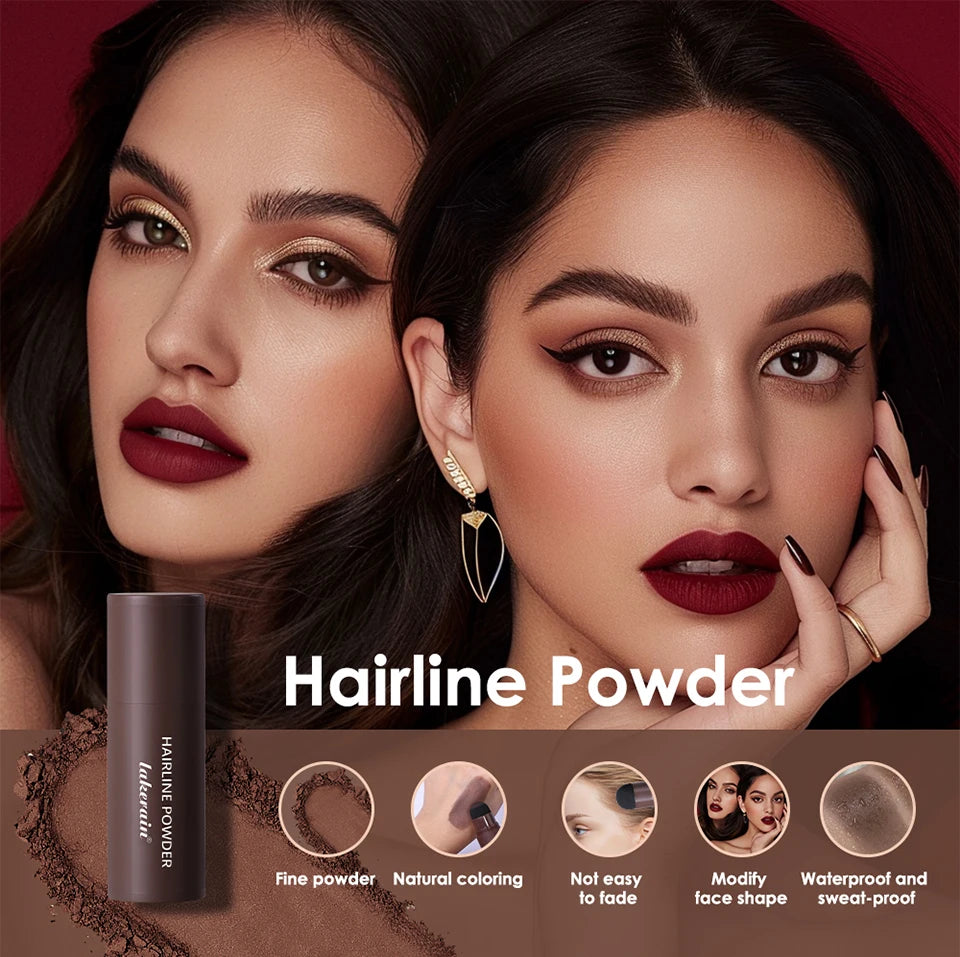 Waterproof Hairline Shadow Powder Root Cover Up Stick - 7