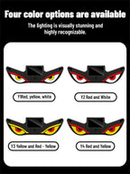 Solar Demon Eye LED Car Window Atmosphere Light