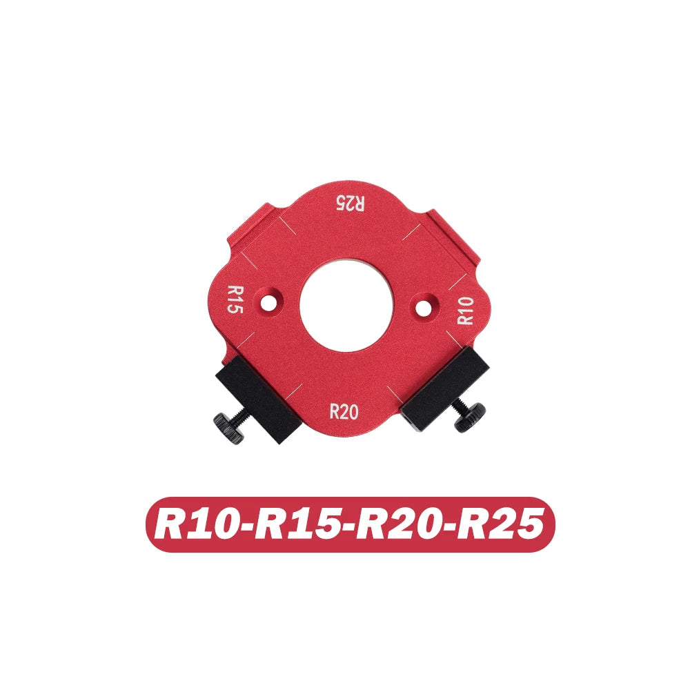 Router Corner Radius Template Jig for Woodworking