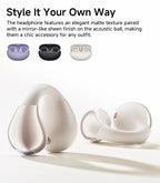 Open Ear Wireless Bluetooth 5.4 Earbuds with ENC Mic