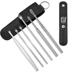 Stainless Steel Ear Wax Removal Cleaning Tool Kit with Storage Case