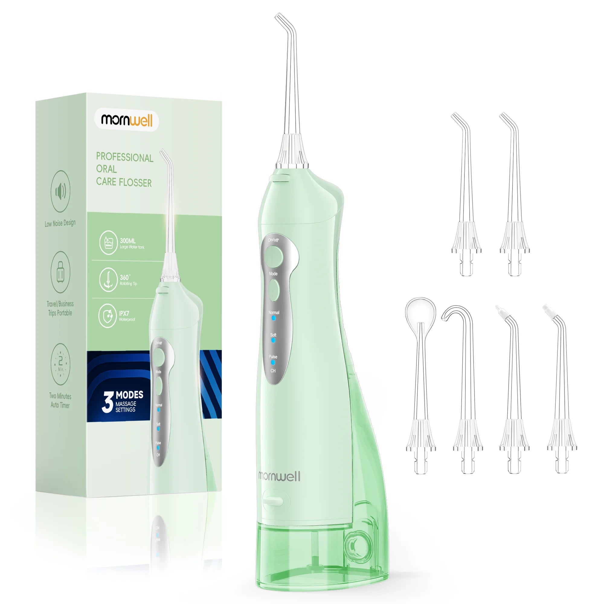 Portable Rechargeable Oral Irrigator Water Flosser - 21
