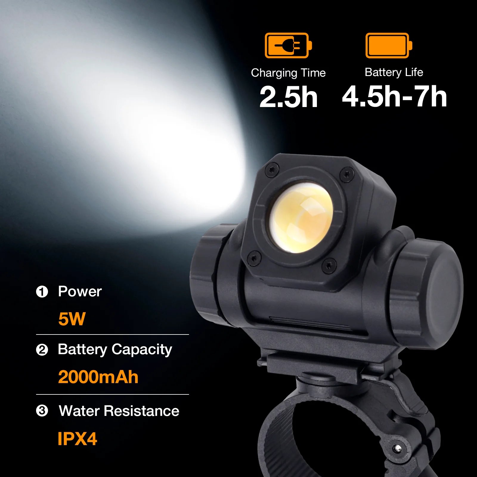 Adjustable LED Paint Spray Gun Light for Precision Automotive Detailing - 2