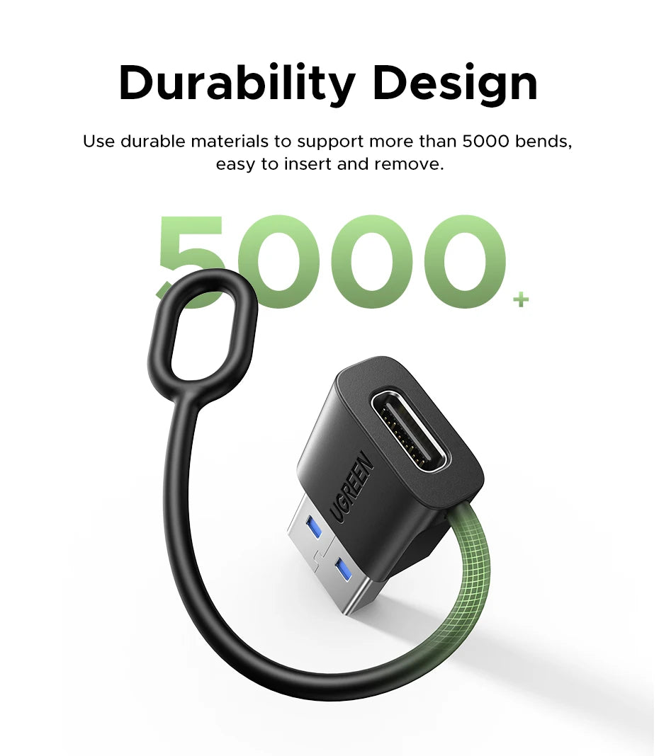 USB-A to USB-C OTG Data Transfer Adapter