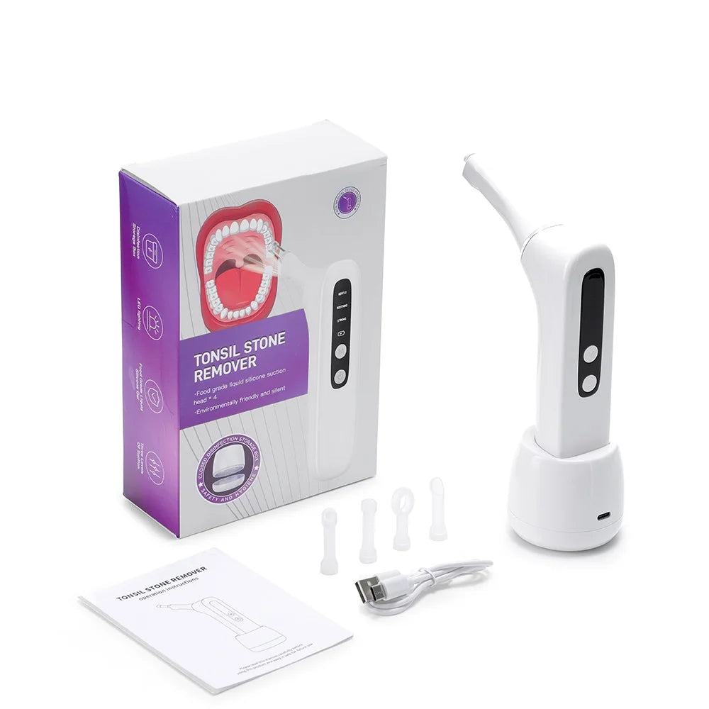 HD Camera Tonsil Stone Removal Vacuum Tool