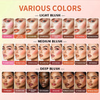 8-Color Cream Blush and Highlighter Makeup Palette