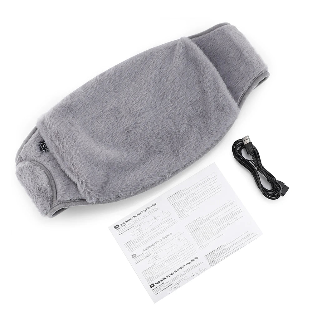 Electric Heated Waist Warmer Belt for Pain Relief - 18