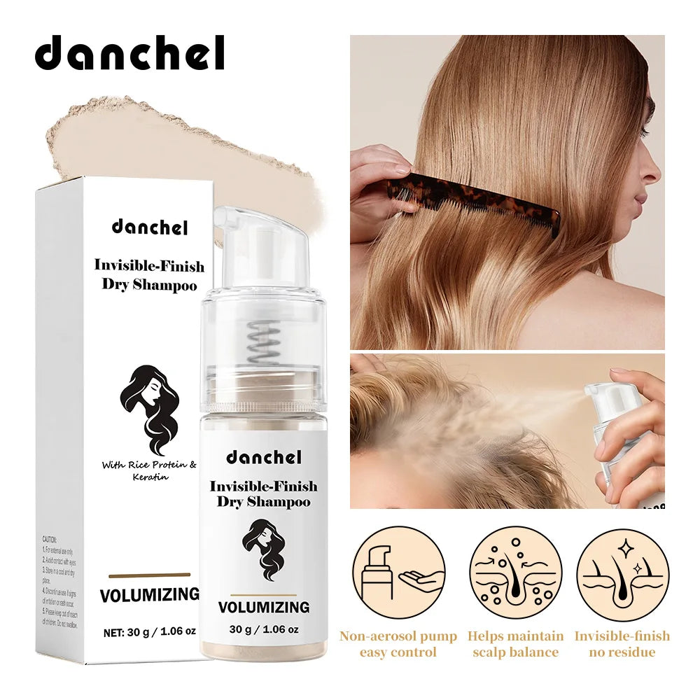Volumizing Dry Shampoo Powder for Instant Oil Absorption - 2