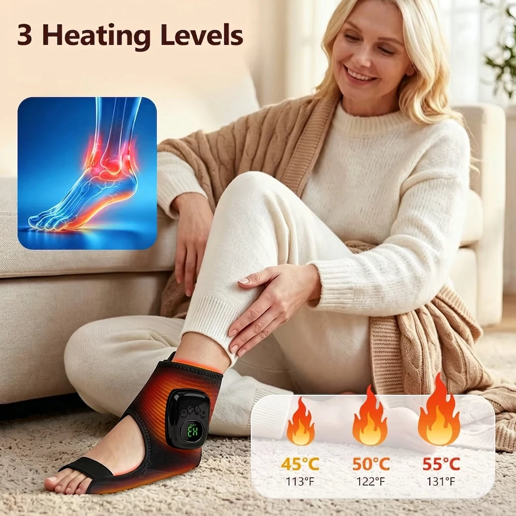 Wireless Ankle Airbag Compression Massager with Heat