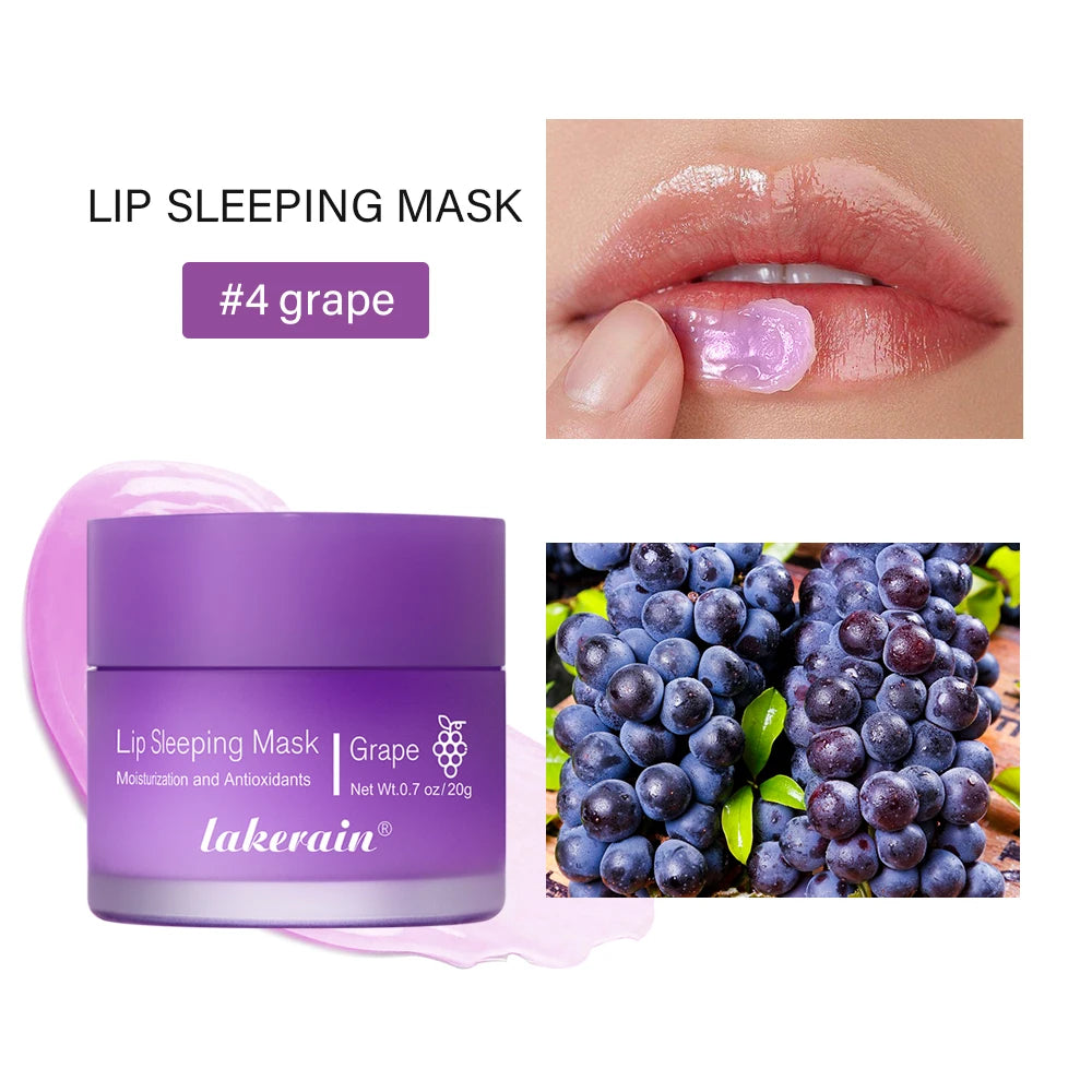 Hydrating Dual-Color Lip Sleeping Mask for Dry Cracked Lips