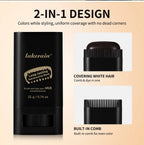 Temporary Hair Root Touch Up Stick for Gray Coverage