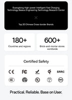 60W Retractable Fast Car Charger with 3 Ports