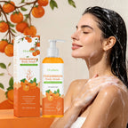 Exfoliating Persimmon Body Wash for Odor Control