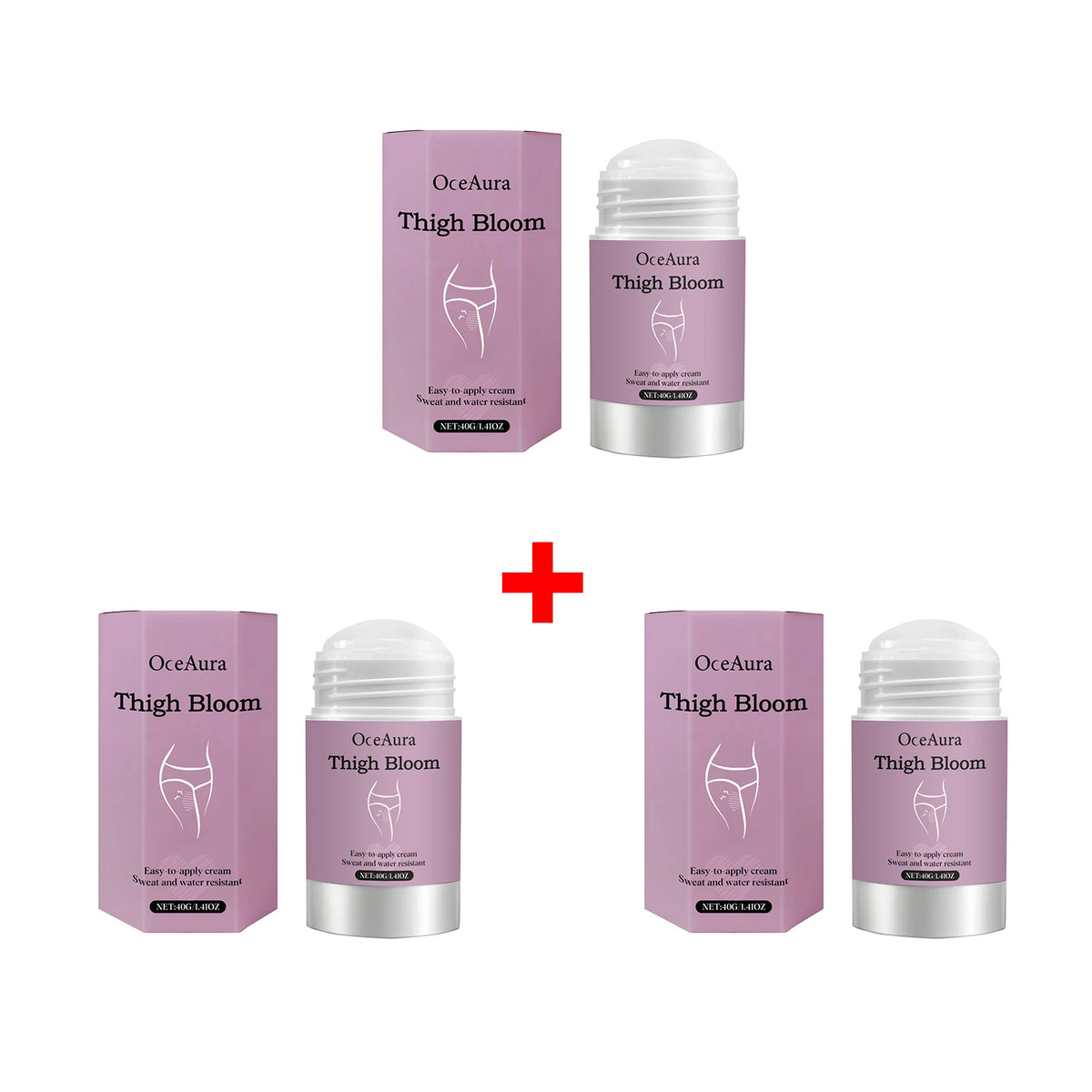 Anti-Chafe Thigh Balm Stick for Skin Protection