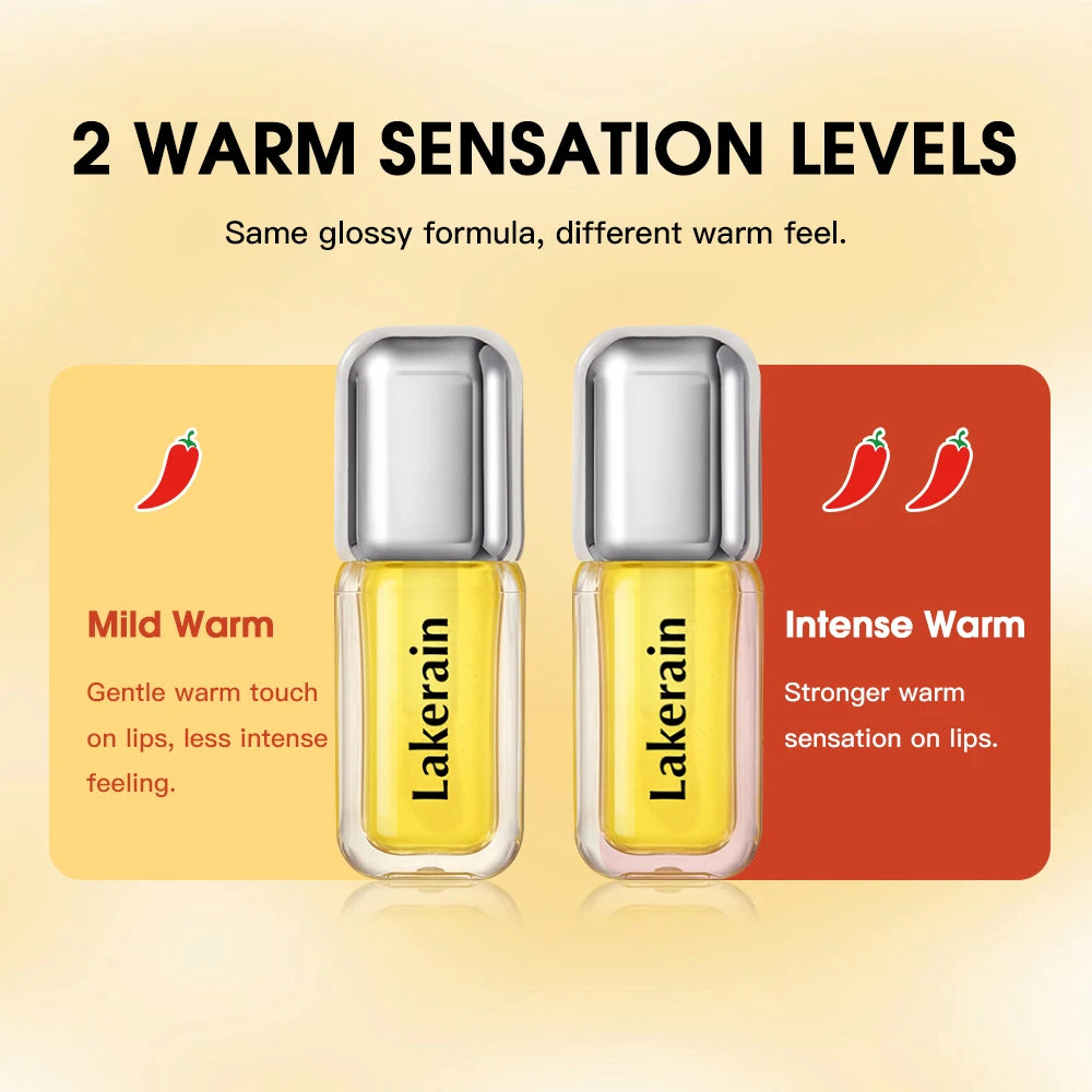 Spicy Tingle Lip Plumping Gloss for Fuller Lips