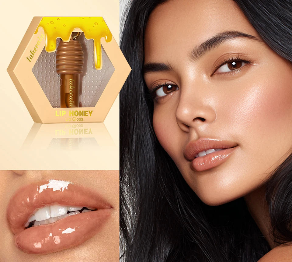 Moisturizing Honey and Chocolate Lip Gloss Set