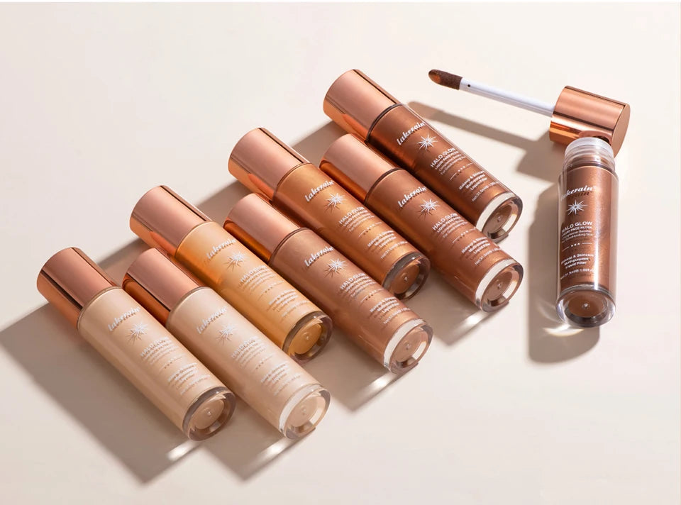Liquid Glow Face Highlighter and Illuminating Filter