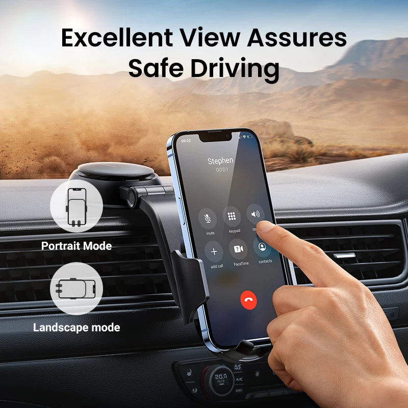 Adjustable Dashboard Car Phone Holder Mount - 2