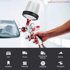 600ml Disposable Paint Sprayer Mixing Cup and Lid System