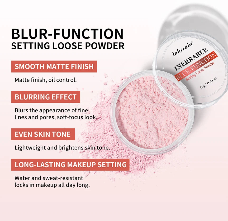 Matte Finish Oil-Control Loose Face Powder