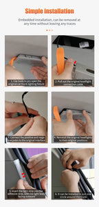 12-24V Flexible LED Trunk Tailgate Light Strip with Automatic Sensor