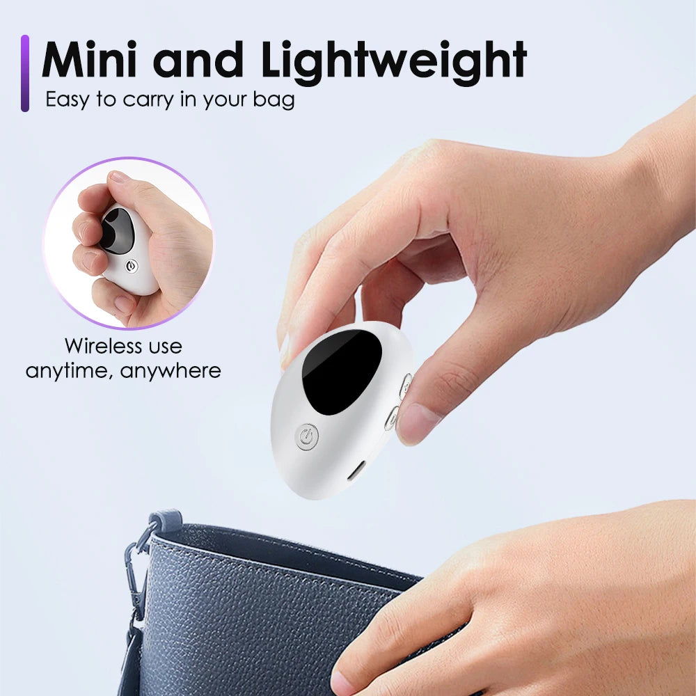 Microcurrent Handheld Sleep Aid Device for Stress and Anxiety