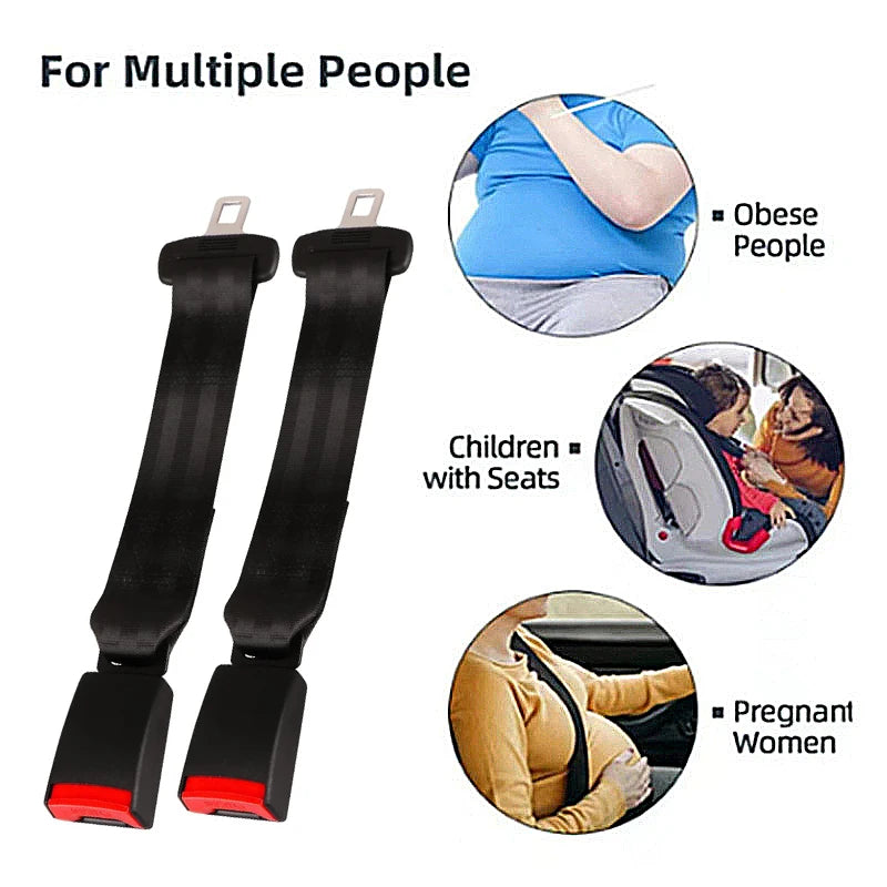 Adjustable Car Seat Belt Extender for Comfort and Safety