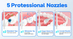 Portable Oral Irrigator and Nasal Rinse Cleaning Kit