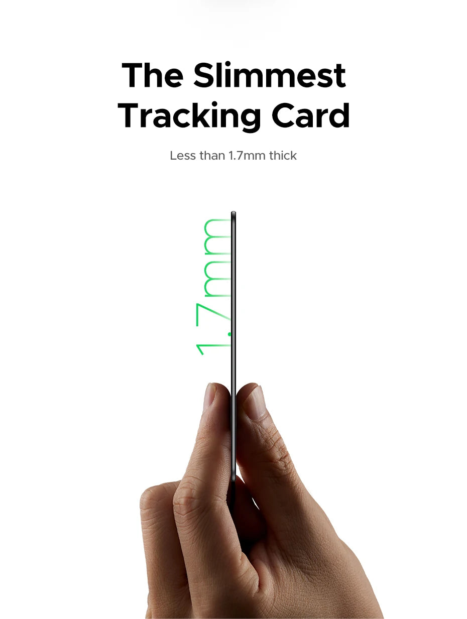 Smart Bluetooth Wallet Tracker for Apple Find My