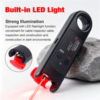 Rechargeable Visual Fault Locator for Fiber Optic Cable Testing