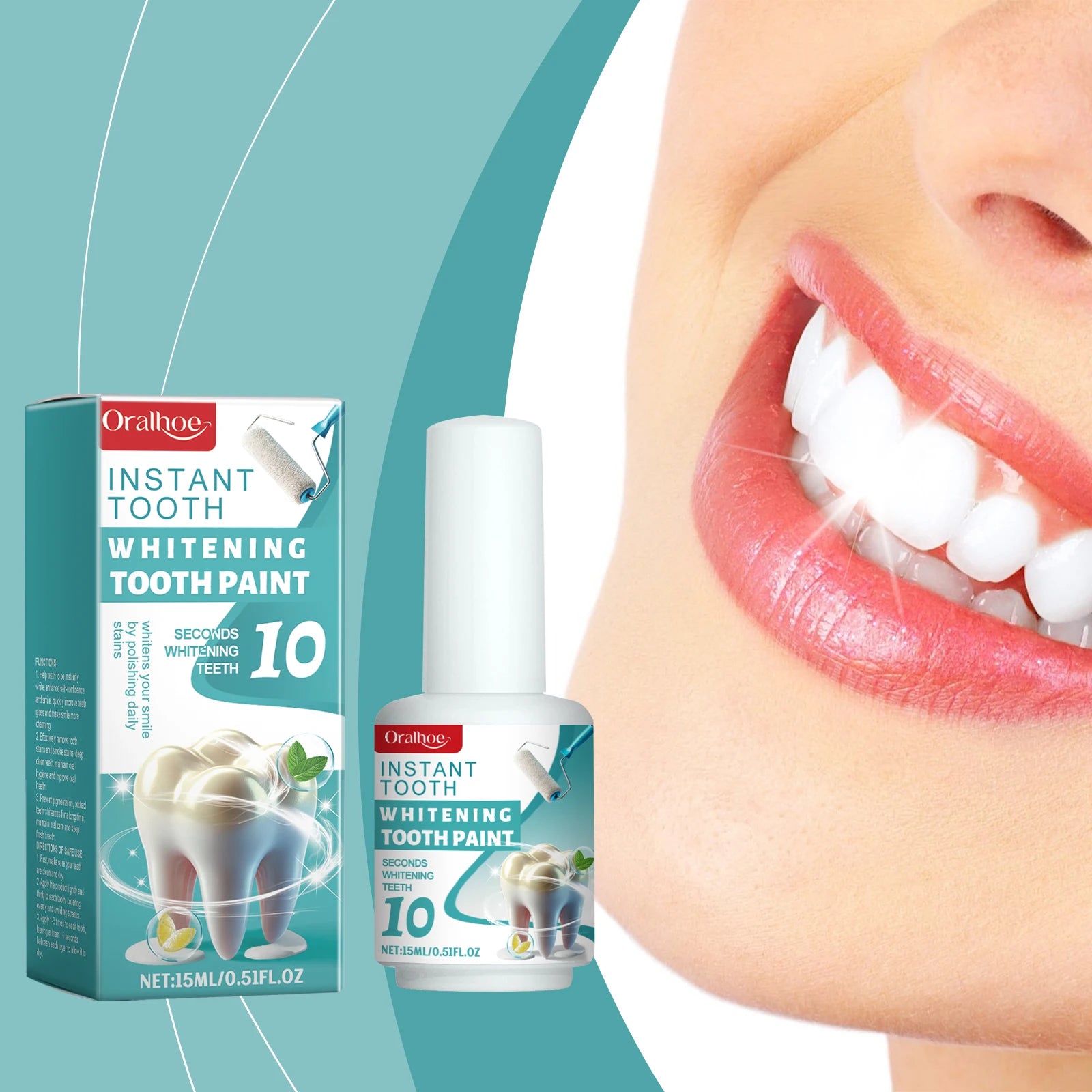 Instant Teeth Whitening Paint Gel - 7