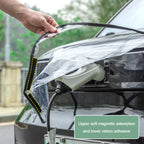 Universal EV Charging Port Rainproof Dustproof Cover with Magnetic Strip