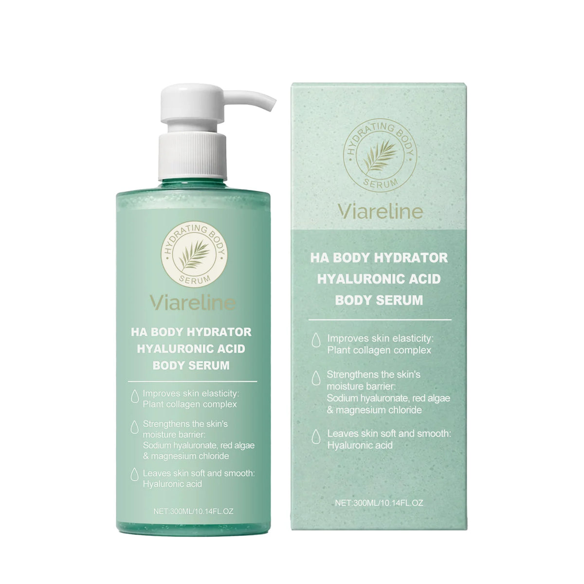 Hyaluronic Acid Body Serum for Dry and Rough Skin