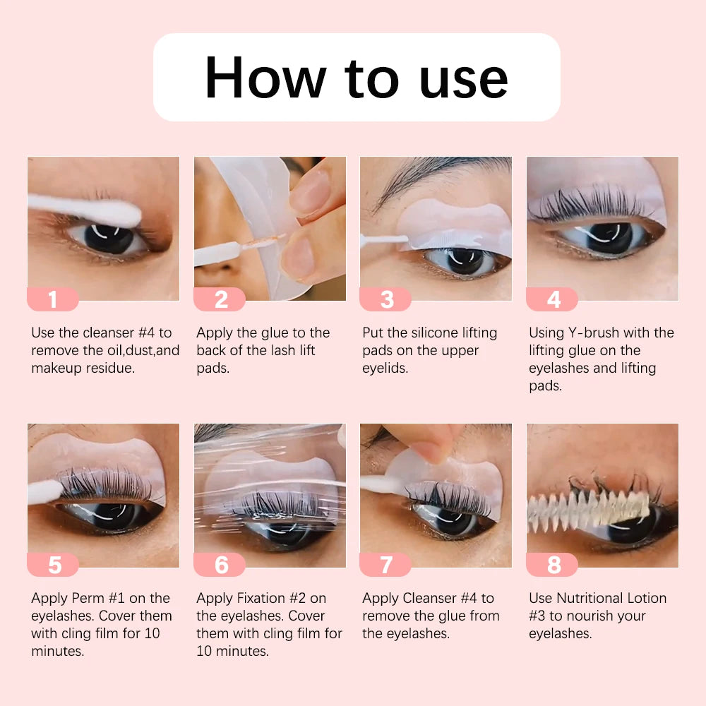 Professional Eyelash Perm and Lift Kit - 5
