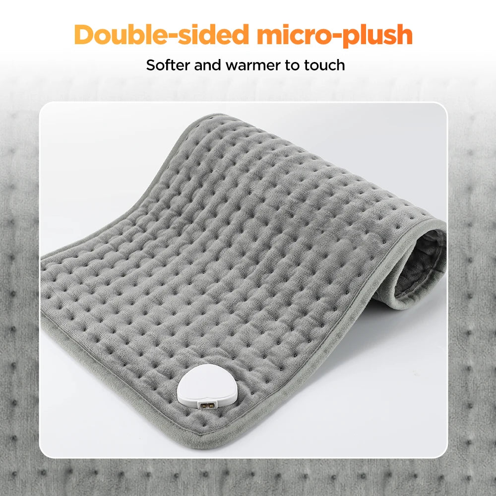 Electric Heating Pad for Back and Muscle Pain Relief