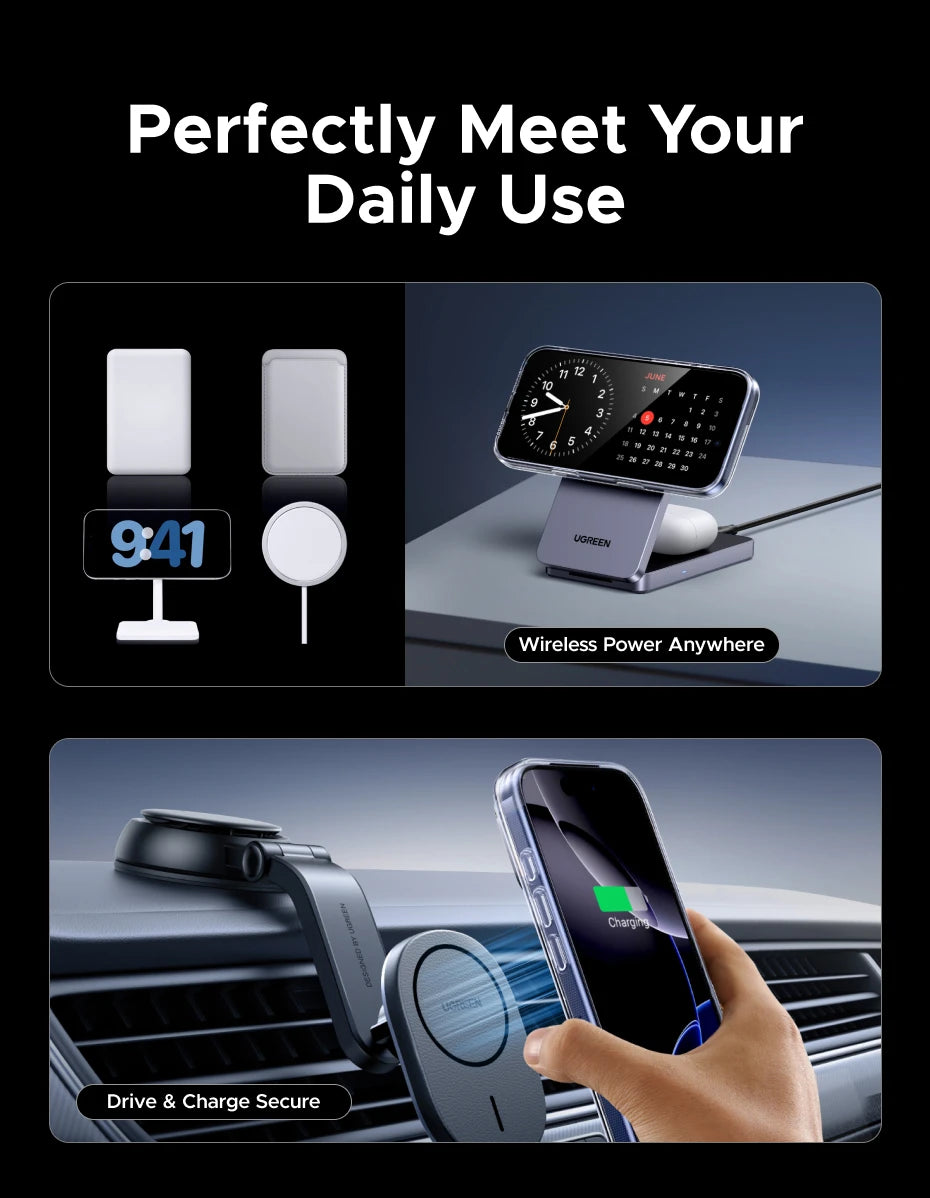 Magnetic Shockproof Clear Phone Case for iPhone 17 Series