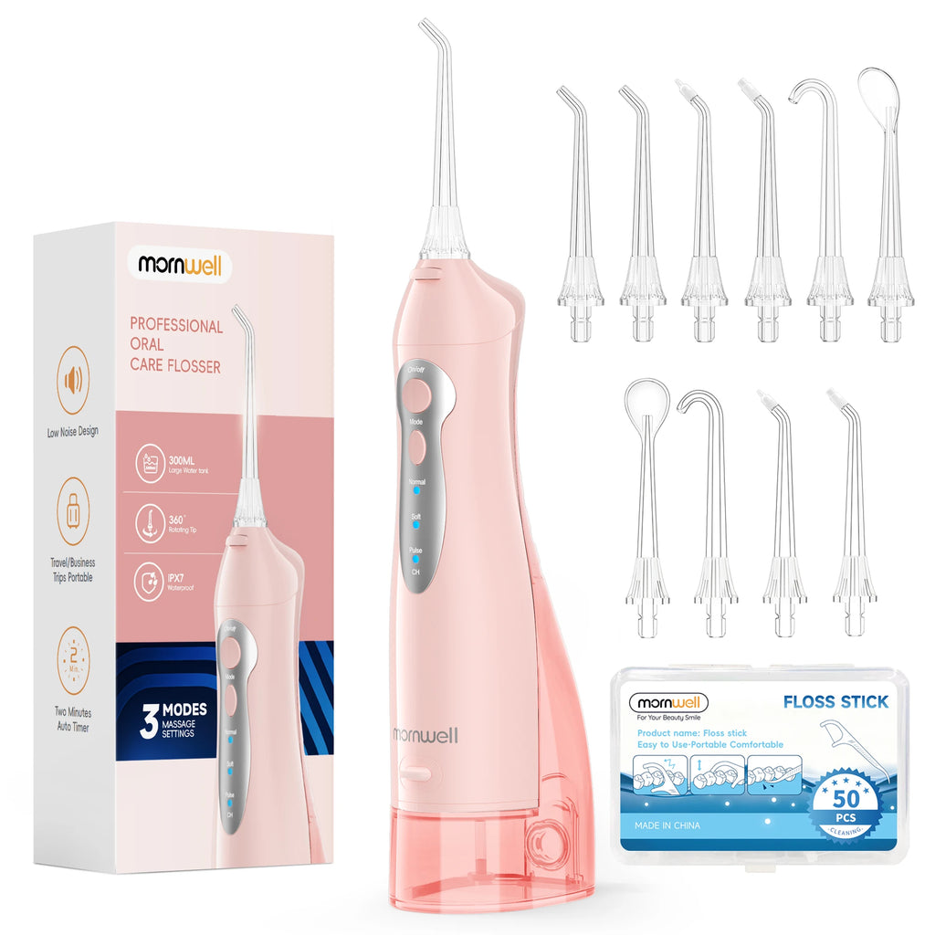 Portable Rechargeable Oral Irrigator Water Flosser