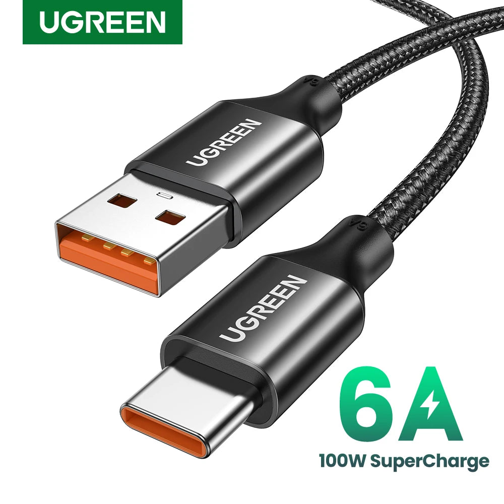 100W USB-C Super Fast Charging Cable for Huawei and Honor