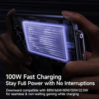 100W USB-C Right Angle Fast Charging Cable for Gaming