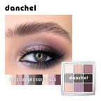 9-Color Professional Matte and Shimmer Eyeshadow Palette