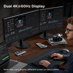 9-in-1 USB-C Docking Station with Dual 4K 60Hz HDMI Ports