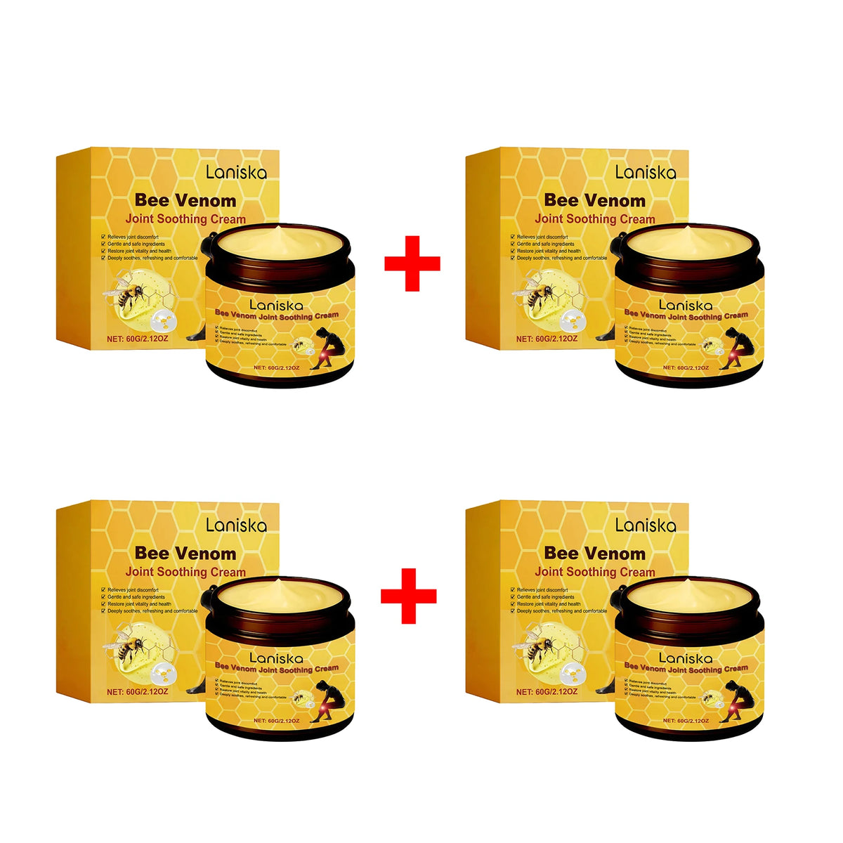 Bee Venom Soothing Cream for Joint and Muscle Relief