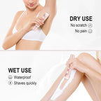 2-in-1 Waterproof Electric Hair Shaver for Body and Face