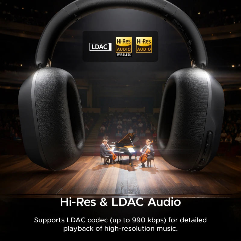 Wireless Noise-Canceling Over-Ear Headphones
