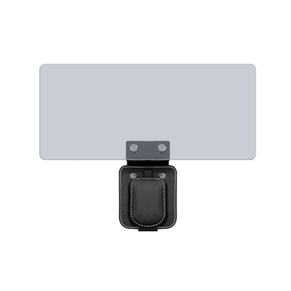 Magnetic Sun Visor Glasses Holder and Anti Glare Folding Shield