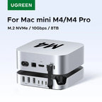 11-in-1 Docking Station for Mac Mini M4 with M.2 SSD Enclosure