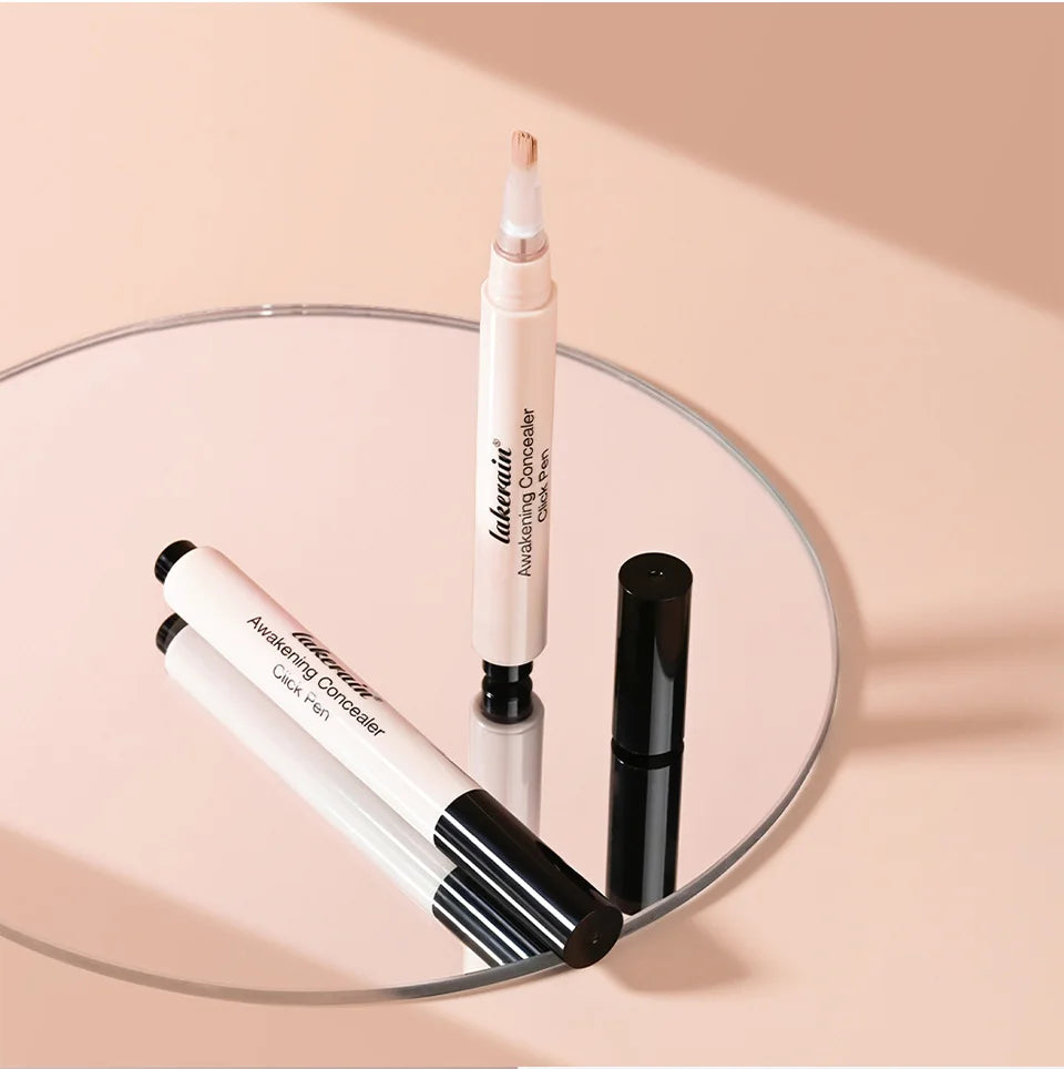 Waterproof Concealer Click Pen for Brightening and Full Coverage