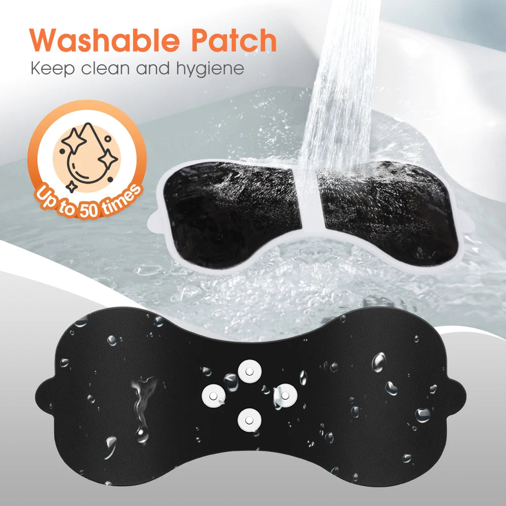 Portable Electric Muscle Massage Patch with Remote
